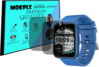 MOKPLZ Screen Guard for FIRE BOLTT ASTRO SMARTWATCH(Pack of 2)