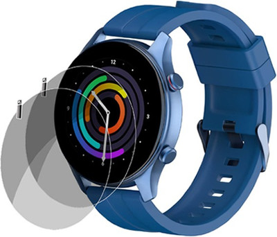 XAZE Screen Guard for NoiseFit Evolve 2 Play Smartwatch(Pack of 2)