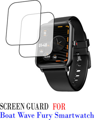 ejzatex Screen Guard for BOAT WAVE FURY SMARTWATCH, SCREEN GUARD(Pack of 2)