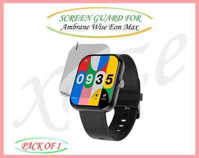 XAZE Screen Guard for Ambrane Wise Eon Max Smartwatch(Pack of 1)