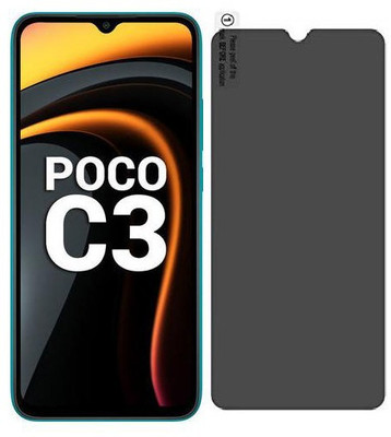 S enterprises Impossible Screen Guard for Poco C3(Pack of 1)