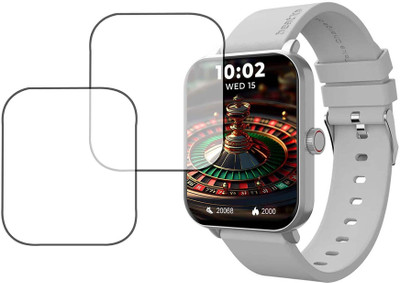 MOKPLZ Screen Guard for BEATXP MARV ACE SMARTWATCH(Pack of 2)