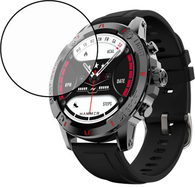 MOKPLZ Screen Guard for HAMMER LUXOR SMARTWATCH(Pack of 1)