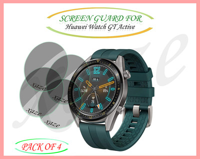 XAZE Screen Guard for Huawei Watch GT Active(Pack of 4)
