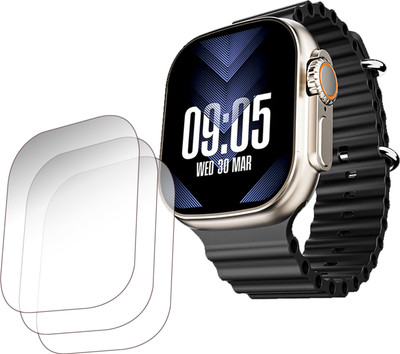 ejzatex Screen Guard for BOAT WAVE ELEVATE SMARTWATCH, SCREEN GUARD(Pack of 3)