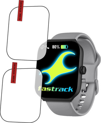 EJZATI Edge To Edge Screen Guard for FASTRACK REVOLTT FS1 MAX SMARTWATCH, SCREEN GUARD(Pack of 2)