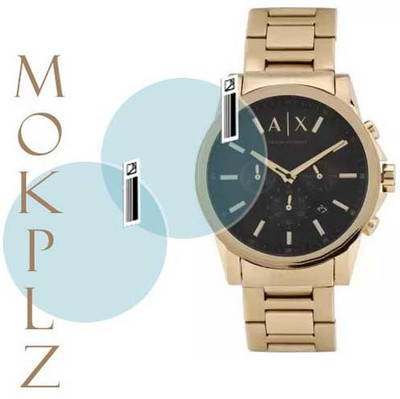 MOKPLZ Screen Guard for AX2095 ANALOG WATCH(Pack of 2)