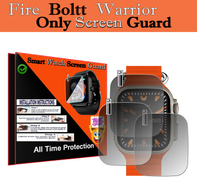 daffin Screen Guard for Fire-Boltt Warrior(Pack of 3)