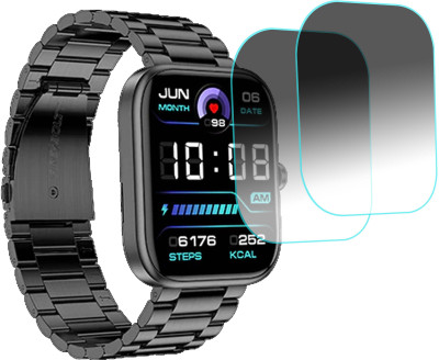 TWUAOP Screen Guard for FIRE BOLTT ENCORE SMARTWATCH(Pack of 2)