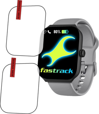 EJZATI Edge To Edge Screen Guard for FASTRACK REVOLTT FS1 MAX SMARTWATCH, SCREEN GUARD(Pack of 2)
