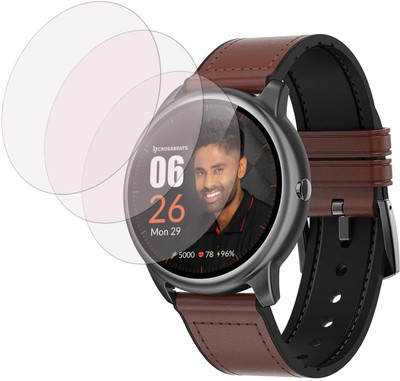 LIGHTWINGS Screen Guard for Crossbeat orbit (Transparent) Smart Watch(Pack of 3)