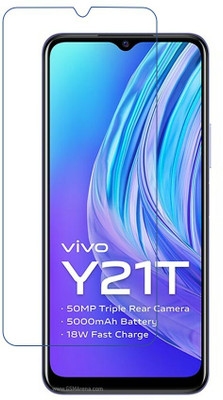 DVMART Screen Guard for 9H Crystal Clear vivo Y21t (India)(Pack of 1)