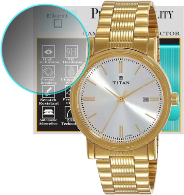 Eketi Screen Guard for Titan NM1712YM02 Analog Watch - For Men(Pack of 1)
