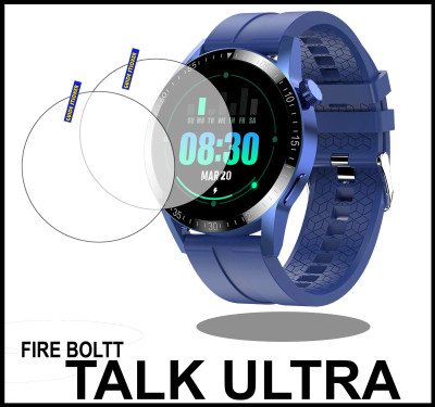 TWUAOP Screen Guard for FIRE BOLTT TALK ULTRA(Pack of 2)
