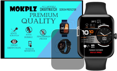 MOKPLZ Screen Guard for MAXIMA MAX PRO SAMURAI SMARTWATCH(Pack of 1)
