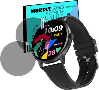 MOKPLZ Screen Guard for FIRE BOLTT NINJA TALK SMARTWATCH(Pack of 2)