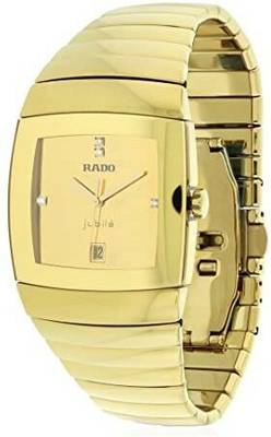 Nannu Screen Guard for Rado Sintra Jubile Gold Tone Ceramic Mens