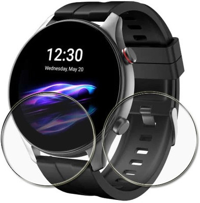 tombik Screen Guard for xc61-NoiseFit Evolve 2 Play Smartwatch(Pack of 2)