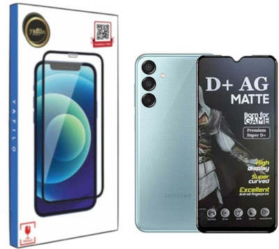 YAFILO Screen Guard for Samsung Galaxy M15 / A15 4G / A15 5G Matte Tempered Glass Screen Protector with Free Installation Kit.(Pack of 1)