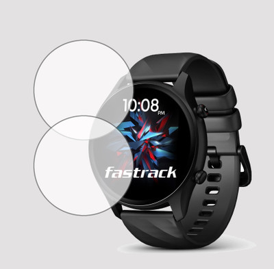 EJZATEX Screen Guard for FASTRACK OPTIMUS SMARTWATCH, SCREEN GUARD(Pack of 2)