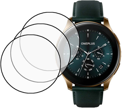 MOKPLZ Screen Guard for ONEPLUS WATCH 4 SMARTWATCH(Pack of 3)