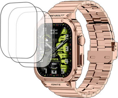 TWUAOP Screen Guard for FIRE BOLTT MAVERICK SMARTWATCH(Pack of 3)