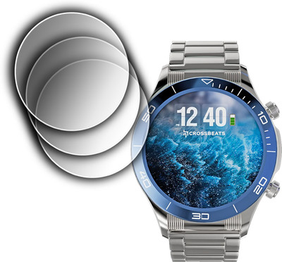 ejzatex Screen Guard for CROSSBEATS MONARCH REGAL SMARTWATCH, SCREEN GUARD(Pack of 3)
