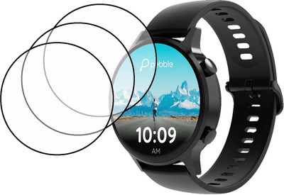 MOKPLZ Screen Guard for PEBBLE VAST SMARTWATCH(Pack of 3)