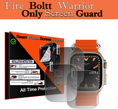 daffin Screen Guard for Fire-Boltt Warrior(Pack of 3)