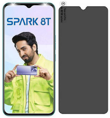 S enterprises Impossible Screen Guard for Tecno Spark 8T(Pack of 1)