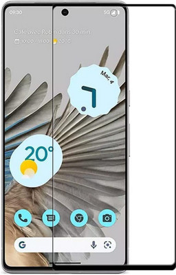 welldesign Edge To Edge Tempered Glass for Google Pixel 7 Pro, Pixel 7 Pro(Pack of 1)