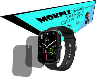 MOKPLZ Screen Guard for FIRE BOLTT UNITY SMARTWATCH(Pack of 2)