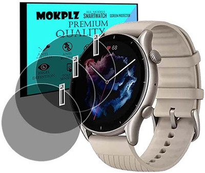 MOKPLZ Screen Guard for AMAZFIT GTR MINI SMARTWATCH(Pack of 3)