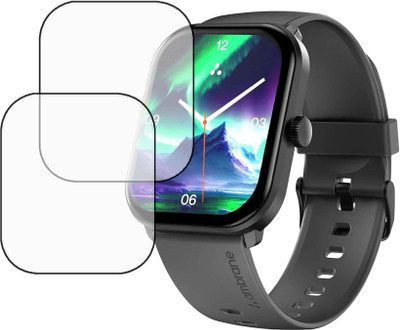 MOKPLZ Screen Guard for AMBRANE GLAZE PLUS SMARTWATCH(Pack of 2)