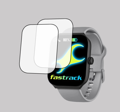 EJZATI Screen Guard for FASTRACK REVOLTT FS1 MAX SMARTWATCH, SCREEN GUARD(Pack of 2)