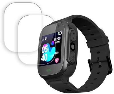 SOMTONE Screen Guard for sekyo S1 Calling Smart Watch Phone for Kids 1.4 inch SMARTWATCH SCREEN GUARD(Pack of 2)
