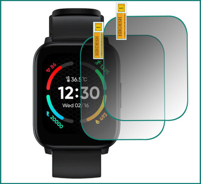 HIDEOUS Screen Guard for Realme TechLife Watch S100(Pack of 2)