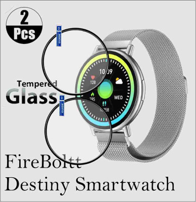 Olonga Screen Guard for FIRE BOLTT DESTINY SMARTWATCH(Pack of 2)