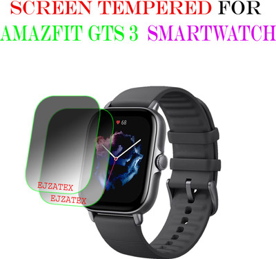 ejzatex Screen Guard for AMAZFIT GTS 3 SMARTWATCH(Pack of 2)