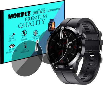 MOKPLZ Screen Guard for FIRE BOLTT TALK ULTRA SMARTWATCH(Pack of 2)