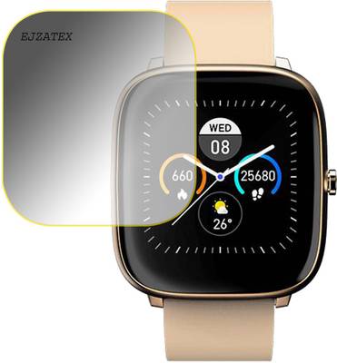 ejzatex Screen Guard for NOISE COLOR FIT QUBE SPO2 SMART WATCH