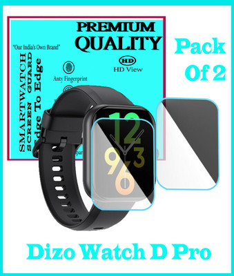 HIDEOUS Screen Guard for DIZO WATCH D PRO(Pack of 2)