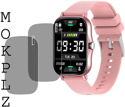 MOKPLZ Screen Guard for P TRON PULSEFIT F21 PLUS(Pack of 2)
