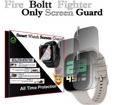 daffin Screen Guard for Fire Boltt Fighter(Pack of 3)