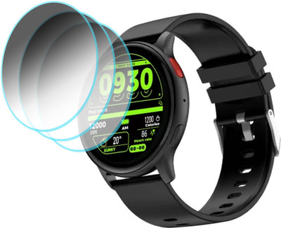 TWUAOP Screen Guard for FIRE BOLTT ECLIPSE SMARTWATCH(Pack of 3)