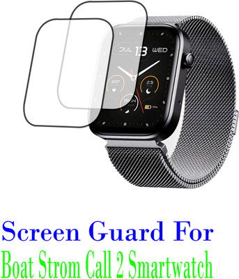 EJZATI Screen Guard for BOAT STORM CALL 2 SMARTWATCH, SCREEN GUARD(Pack of 2)