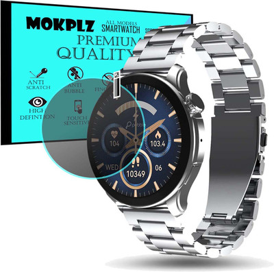 MOKPLZ Screen Guard for PEBBLE COSMOS VAULT SMARTWATCH(Pack of 1)