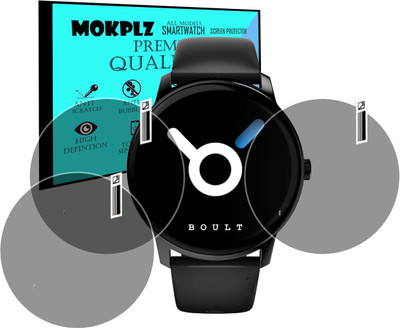 MOKPLZ Screen Guard for BOULT COSMIC R SMARTWATCH(Pack of 3)