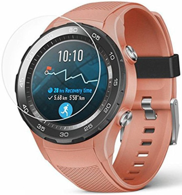 CUBES Screen Guard for Huawei Watch 2 2018 | 1.2 Inch | Soft and Flexible | Touch Sensitive | Unbreakable | Ultra Thin| Edge To Edge TPU Film ( Not a Tempered Glass )(Pack of 2)