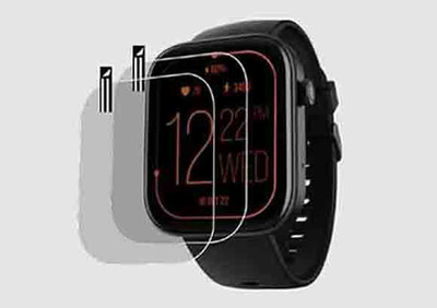 XAZE Screen Guard for boAt Storm Call 3 Smartwatch(Pack of 2)